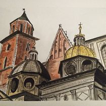 Mi Proyecto del curso: Dibujo arquitectónico con acuarela y tinta. Watercolor Painting project by pmartinez.escrbca - 04.22.2020