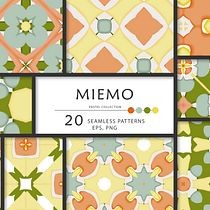 My project in Vector Pattern Creation and Commercialization course. Projekt z dziedziny Pattern design użytkownika peolladesign - 22.04.2020