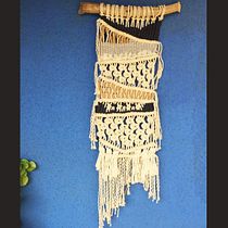 Mi primera obra textil en macramé Ein Projekt aus dem Bereich H und werk von Alejandra Toledo - 22.04.2020
