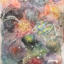 Mi gran primera interacción con acuarelas . Un progetto di Pittura ad acquerello di Jafet Guilarte Estrada - 23.04.2020