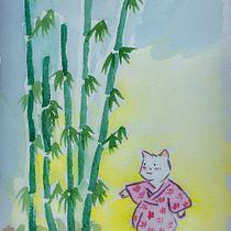 My project in Watercolor Illustration with Japanese Influence course. Pintura em aquarela projeto de kt_lon - 23.04.2020