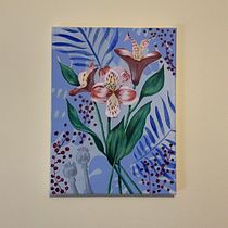 My project in Botanical Painting with Acrylic course. Acr, and lic Painting project by yleniapaladino - 04.23.2020