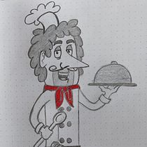 Mi Proyecto del curso: Introducción a la creación de personajes estilo cartoon. Creativit, Drawing, Pencil Drawing, and Character Design project by Leticia Priegue - 04.24.2020