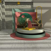 Mi Proyecto del curso: Composiciones abstractas con Cinema 4D. Een project van 3D y  3D-modellering van Marina López - 24.04.2020