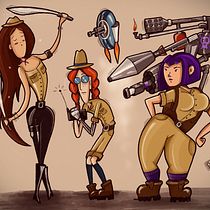 Mi Proyecto del curso: Fábrica de personajes ilustrados. Traditional illustration project by patpatlog - 04.24.2020