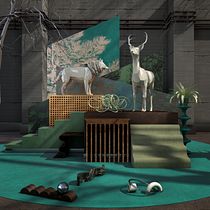 Mi Proyecto del curso: Composiciones abstractas con Cinema 4D. Een project van 3D, Digitale architectuur,  Concept art,  Creativiteit,  3D-ontwerp, Lichtontwerp e Interieurontwerp van Jose Padrino Gomez - 24.04.2020
