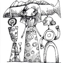 Mi Proyecto del curso: Fábrica de personajes ilustrados. Traditional illustration project by Diego Agudelo - 04.24.2020