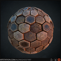My project in Introduction to Texture Creation with Substance Designer course. Un projet de Modélisation 3D de axelrot1997h - 24.04.2020