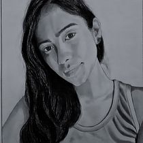 Mi Proyecto del curso: Retrato realista con lápiz de grafito. Desenho a lápis, e Desenho de retrato projeto de Ricardo Castillo - 24.04.2020