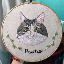 Mi Proyecto del curso: Needle painting para principiantes Ein Projekt aus dem Bereich Stickerei von nuria_juarez_bazan - 24.04.2020