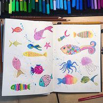 My project in Illustration Techniques to Unlock your Creativity course. Traditional illustration project by Alexandra Sandu - 04.25.2020