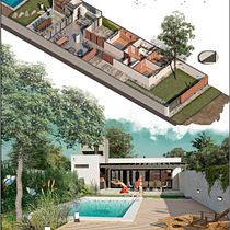 Casa Zanjon: Vivienda Unifamiliar. Arquitetura projeto de Ariel Diví - 25.04.2020