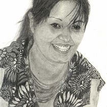 Dibuje a mi amiga una amiga de la secundaria. Desenho a lápis projeto de Yoyos 360 - 25.04.2020