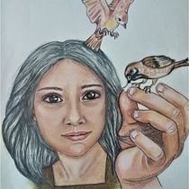 Mi Proyecto del curso: Ilustración con pastel y lápices de colores. Un progetto di Illustrazione tradizionale di Anna Laborda Aznar - 25.04.2020