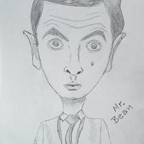 Mi Proyecto del curso: Retrato en caricatura con grafito. Animação de personagens projeto de Javier Vargas - 28.04.2020