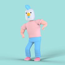 My project in Design of Characters in Cinema 4D: from the Sketch to 3D Printing course. Een project van 3D-animatie y 3D-karakterontwerp van sunosee - 26.04.2020
