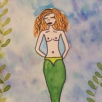My project in Botanic Animal House . Watercolor Painting project by dith_songbird09 - 04.25.2020
