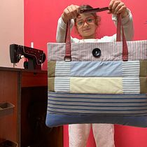 My first sewing project with the oldest singer I inherated from my parents:D. Un projet de Artisanat de Roula El Khoury - 26.04.2020