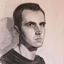 Mi Proyecto del curso: Retrato realista con lápiz de grafito. Desenho, Desenho a lápis, e Desenho de retrato projeto de anamunozestepa - 26.04.2020
