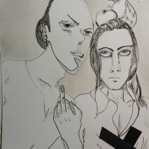 Mi Proyecto del curso: Técnicas de entintado para cómic e ilustración. Un proyecto de Bocetado de yauzel - 26.04.2020