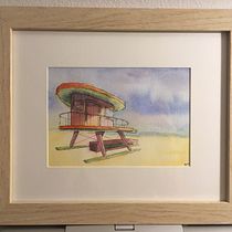 Final Project from Miami Beach!. Pintura em aquarela projeto de acsaper - 16.04.2020