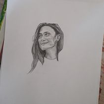 My project in Realistic Portrait with Graphite Pencil course. Desenho projeto de Van Tricht Marimke - 26.04.2020