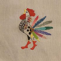 Mi Proyecto del curso: Técnicas de bordado: ilustrando con hilo y aguja. Embroider project by Susana Fernández - 04.26.2020
