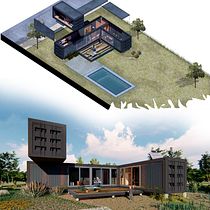 My project in Digital Illustration of Architectural Projects course. Realicé este proyecto hace unos año y decidí hacer con él mis prácticas en este curso de Ilustración. Espero que les guste. Architectural Illustration project by Ignacio Delucchi - 04.30.2020