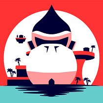 KONG ISLAND. Traditional illustration project by Carlos Enrique Jauregui Camacho - 04.25.2020