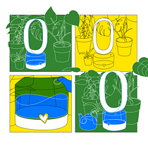 My project in Introduction to Colour Psychology: Chromatic Narrative course. Digital Illustration, and Traditional illustration project by Tanya - 04.27.2020