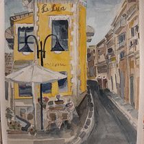 My project in Urban Landscapes in Watercolor course . % scnortje tarafından hazırlanan Sulubo, Ve a Resim projesi - 04.27.2020