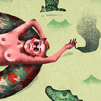 Meu projeto do curso: Ilustração digital com texturas no Photoshop. Un progetto di Illustrazione tradizionale e Illustrazione digitale di Júlia Mendes - 27.04.2020