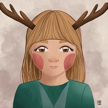 Mi Proyecto del curso: Nara / Ilustración digital con Procreate. Digital Illustration project by Lina Yumi Traspaderne - 04.27.2020