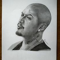 Mi Proyecto del curso: Retrato realista con lápiz de grafito. Desenho de retrato projeto de andreaxiana - 28.04.2020