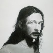 Mi Proyecto del curso: Retrato realista con lápiz de grafito. Desenho a lápis, e Desenho de retrato projeto de ing_coki - 04.05.2020