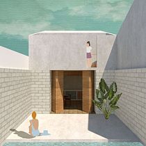 Mi Proyecto del curso: Representación gráfica de proyectos arquitectónicos. Un projet de 3D, Animation 2D, Animation 3D, Architecture , et Collage de Ivonne Perez - 28.04.2020