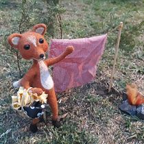 Mi Proyecto del curso: Needle felting: creación de personajes con lana y aguja. To, e Art projeto de Indira Karina Robles Lomelín - 28.04.2020