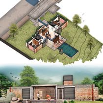 Mi Proyecto del curso: Ilustración digital de proyectos arquitectónicos Enscape envès de Lumion. Architecture, and Design project by Mauro Flaquein - 04.28.2020
