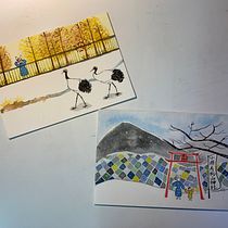 Kida's Final Project in Watercolor Illustration with Japanese Influence course. Watercolor Painting project by kidagreen - 04.28.2020