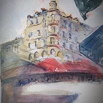 My first attempt! . Watercolor Painting project by joedainty - 04.28.2020