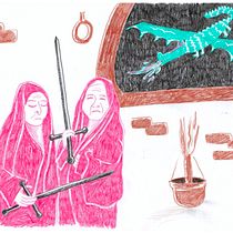 Animales Encantados Voladores. Children's Illustration project by Laura Sobenes Sono - 04.28.2020