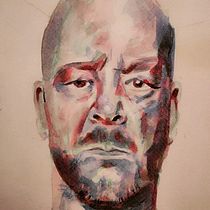 My project in Artistic Portrait with Watercolors course. Watercolor Painting project by zerobyzero - 04.28.2020