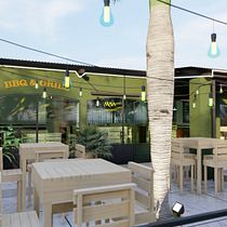 Bar El pub. Es un gastro Bar estilo americano. dirigido a consumidores bilingue que trabajan el callcenters. de marcada influencia norte americana,  jóvenes entre los 25 y 40 años. . Een project van  Reclame van muriarte81 - 28.04.2020