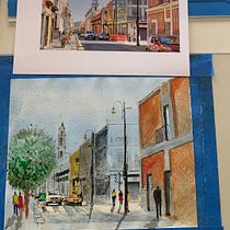 Mi Proyecto del curso: Paisajes urbanos en acuarela . % Nicolas Salas tarafından hazırlanan Mimarlık projesi - 04.28.2020