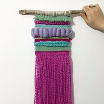 Mi Proyecto del curso: Introducción al tramado textil. Projekt z dziedziny  Tkactwo użytkownika Belen Glaus - 25.04.2020