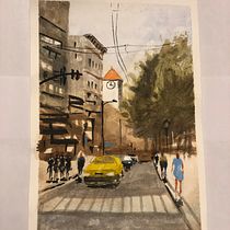 My project in Urban Landscapes in Watercolor course. Un projet de Aquarelle de sophiavm2000 - 13.05.2020