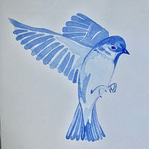 My project in Experimental Watercolor Techniques for Beginners course. Un progetto di Illustrazione tradizionale e Pittura di evieteo - 29.04.2020