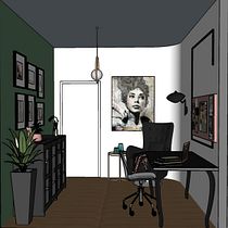Mi Proyecto del curso: Iniciación al diseño de interiores. Een project van  Interieurdecoratie van DORA GOMEZ FABREGA - 29.04.2020