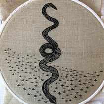 Mi Proyecto del curso: Introducción al bordado en blackwork. Un proyecto de Bordado de remeipujolras - 29.04.2020