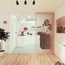 My Studio Apartment Interior Exploration . Un proyecto de 3D y Diseño de interiores de Abdurrahman Hosni - 29.04.2020